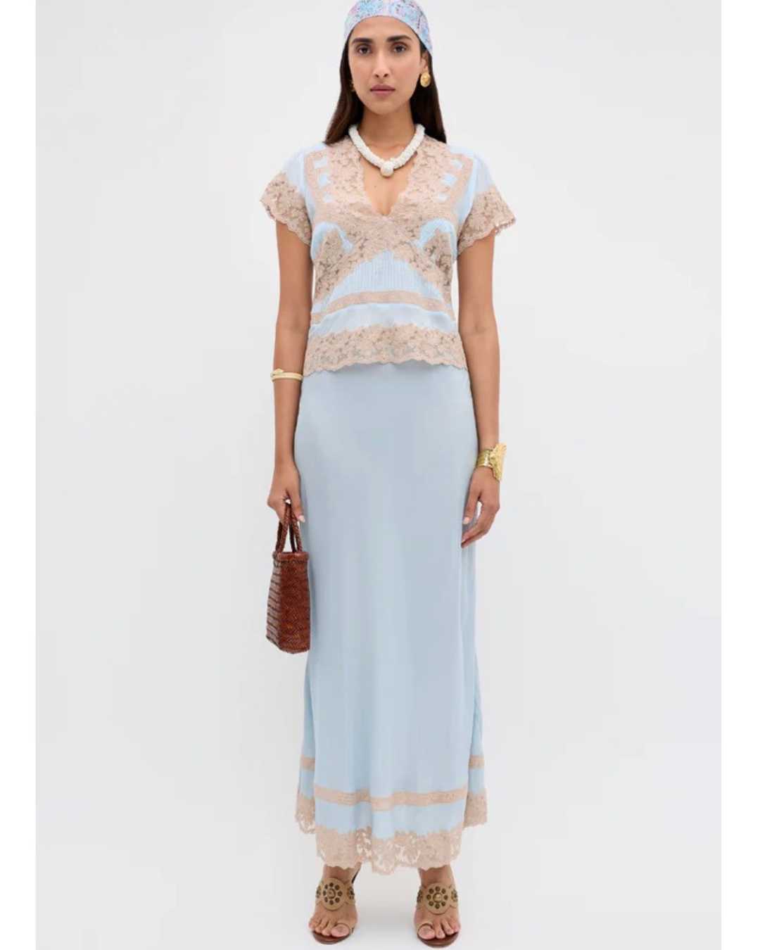 Vittoria Top in Bluebell by RIXO