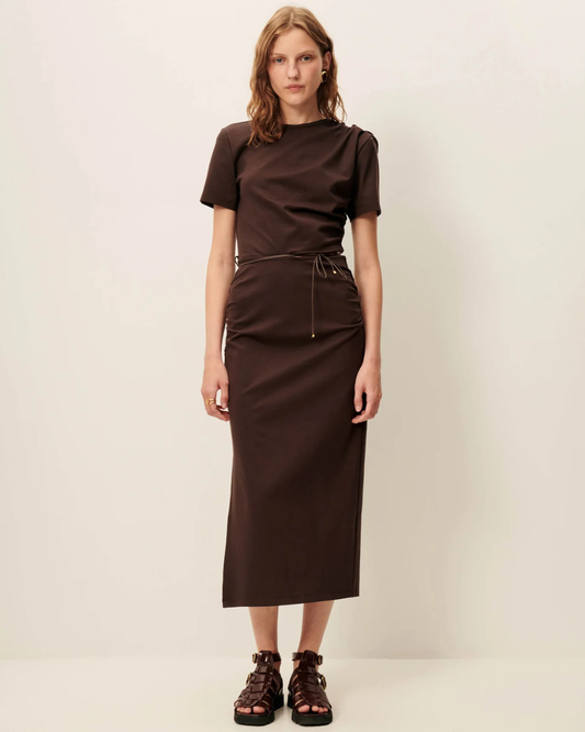 Vertigo Jewel Dress in Espresso by Sessùn