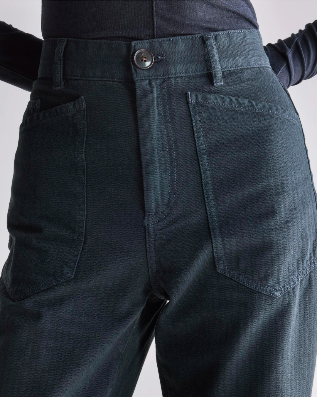 Parko Regular Trousers in Jet Set by Bellerose