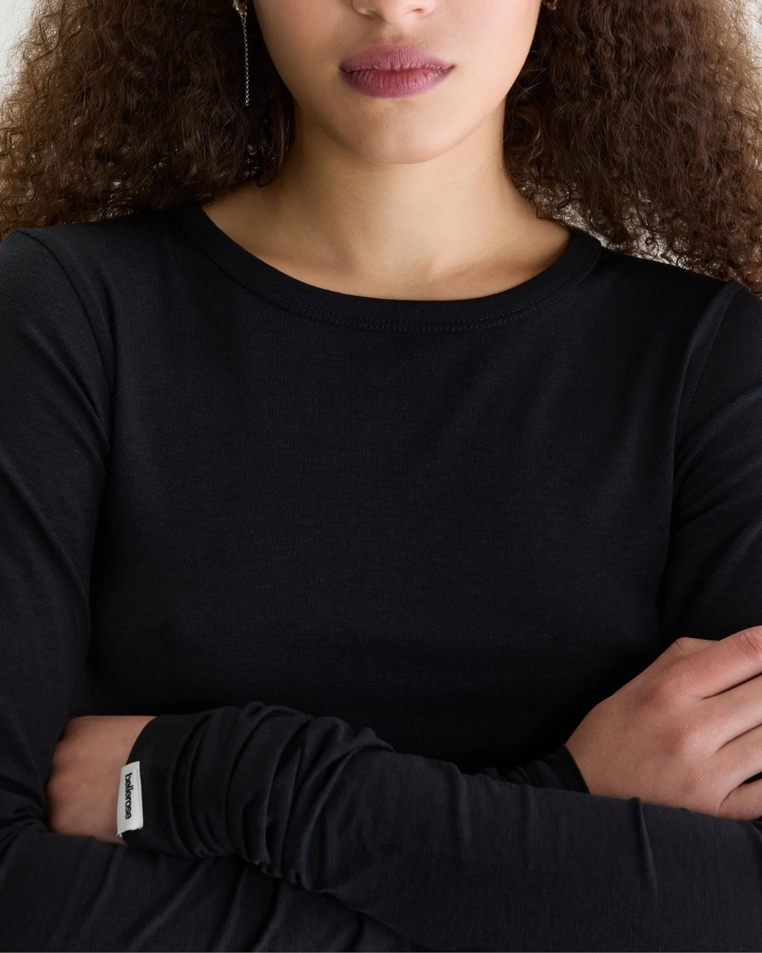 Fina Slim T-Shirt in Black Beauty by Bellerose