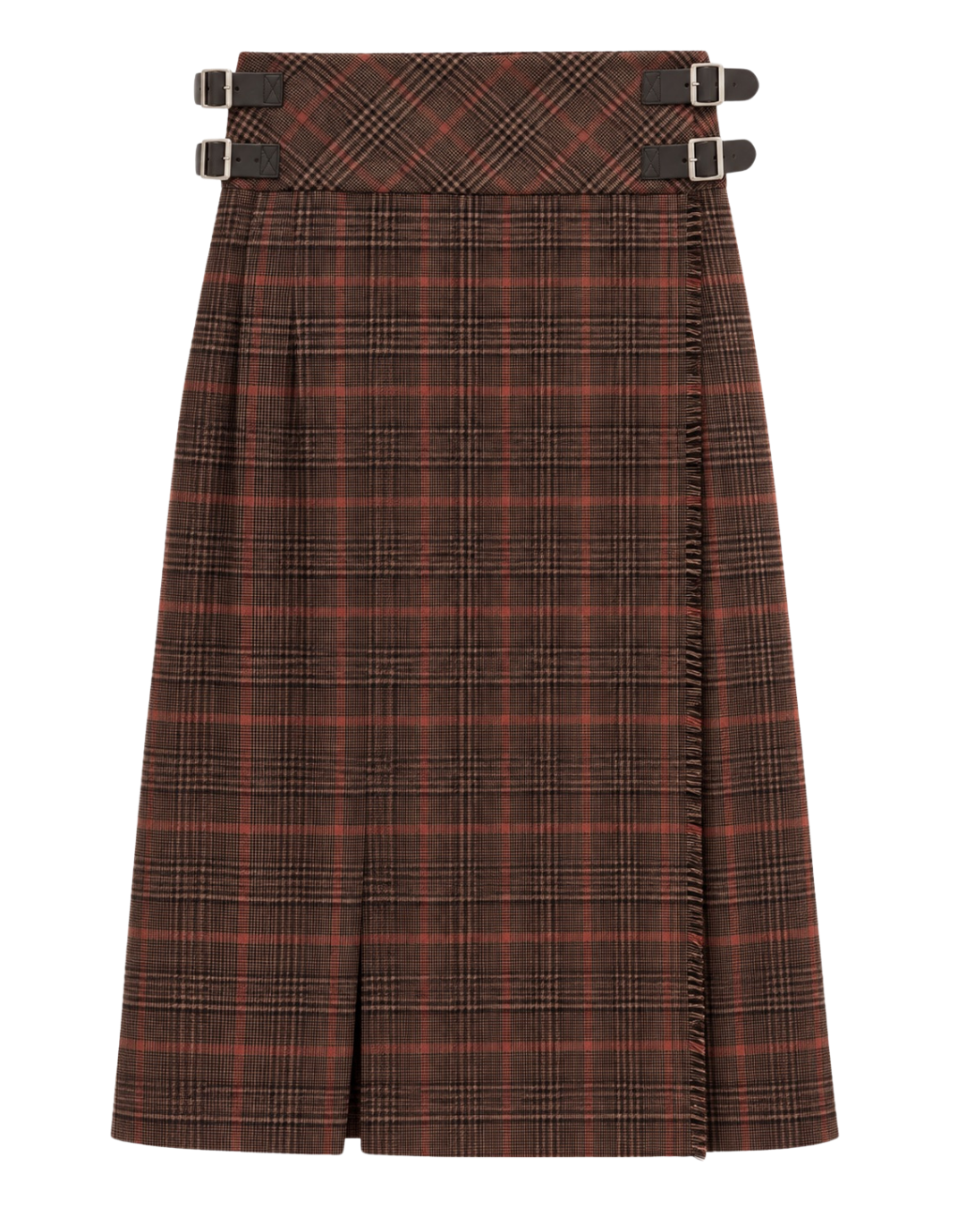 Gala Tartan Kilt in Quadro Marrone by LAVI Couture