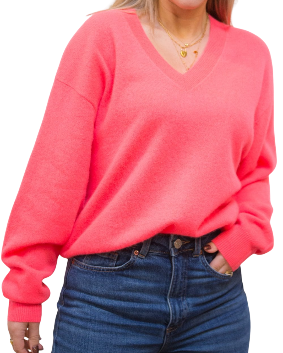 Malibu Jumper in Grapefruit by Colorush