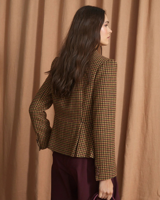 Harvard Harris Jacket in Camel by SOPHIE + LUCIE