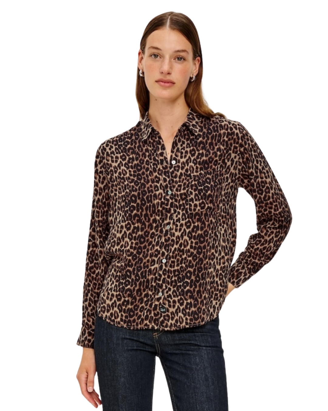 Josephine Blouse in Brown Nala by Rails