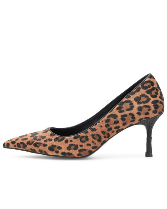 Laura Leo Heels in Leopard by WODEN