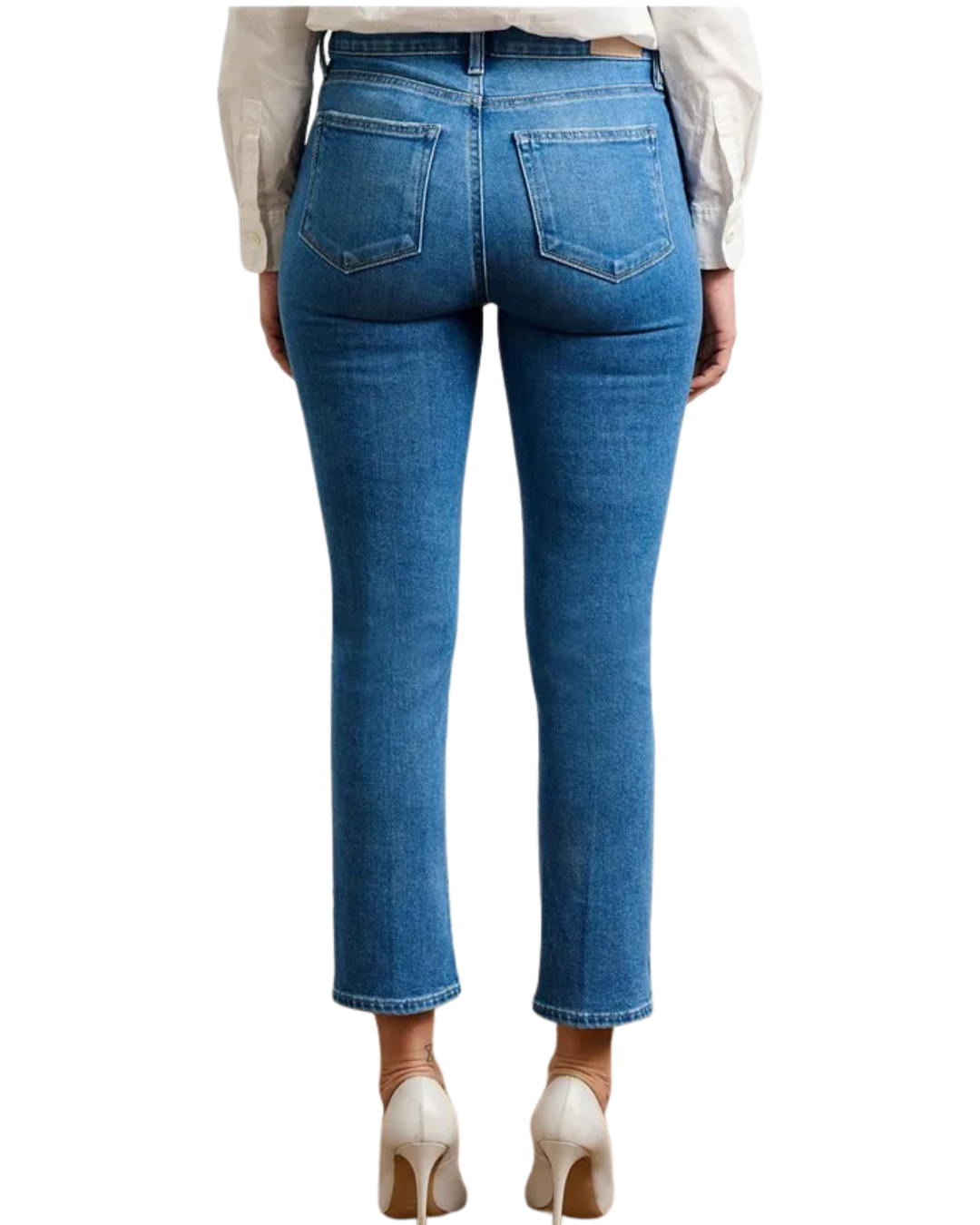 Cindy Crop Jean In Mesmerize by Paige