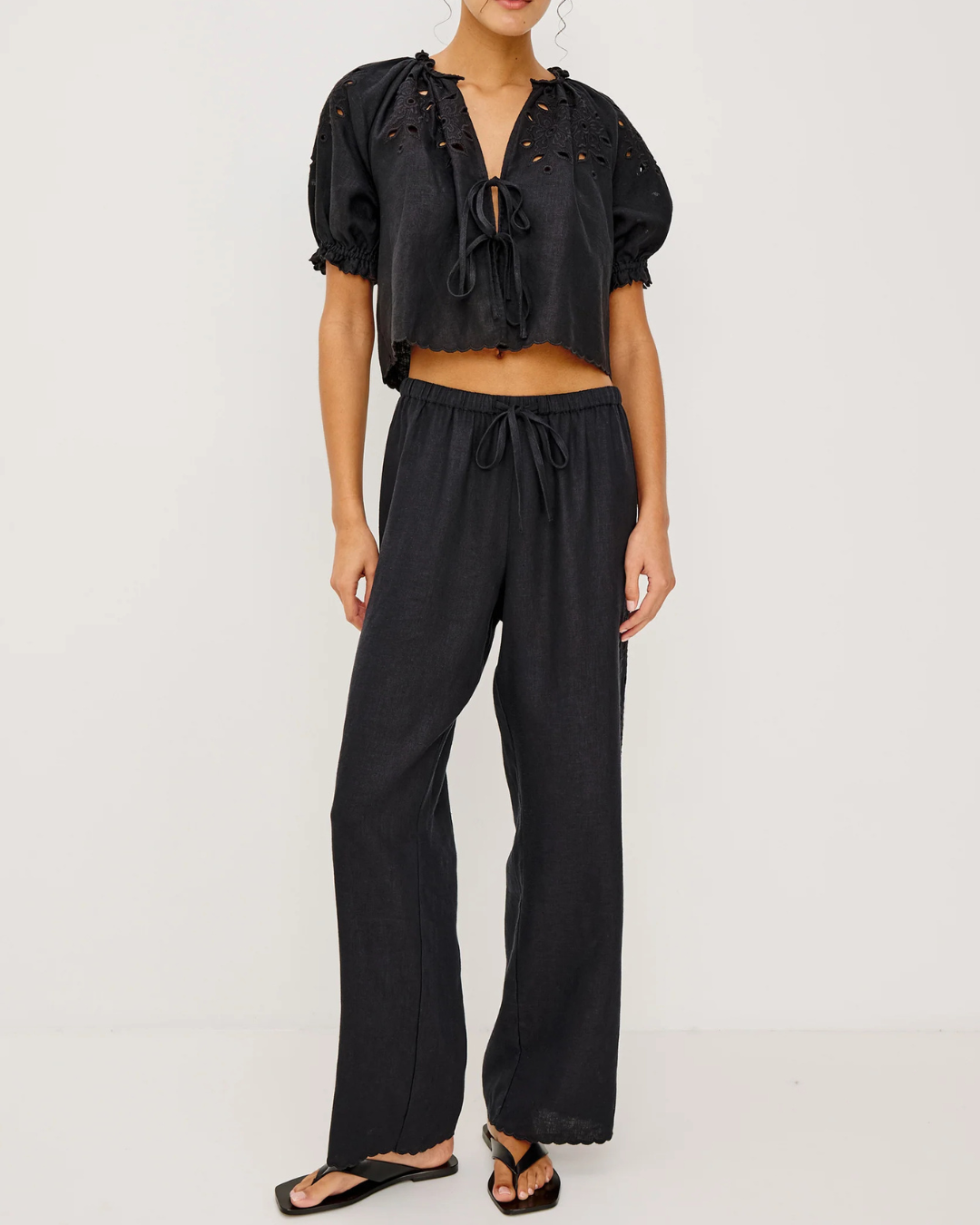Mirina Pants in Black by Rails