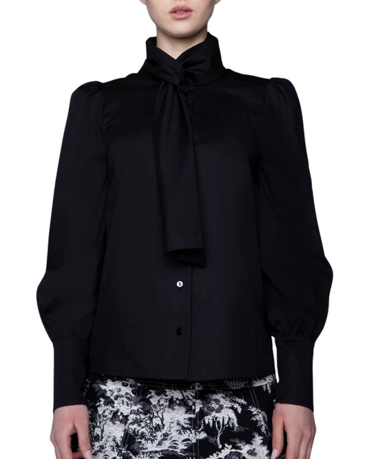 Camicia Giselle Shirt in Nero by LAVI Couture