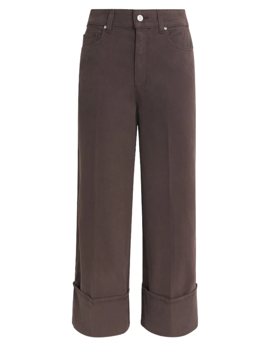 Sasha Ankle Wide Leg Jeans in Rich Chocolate by Paige