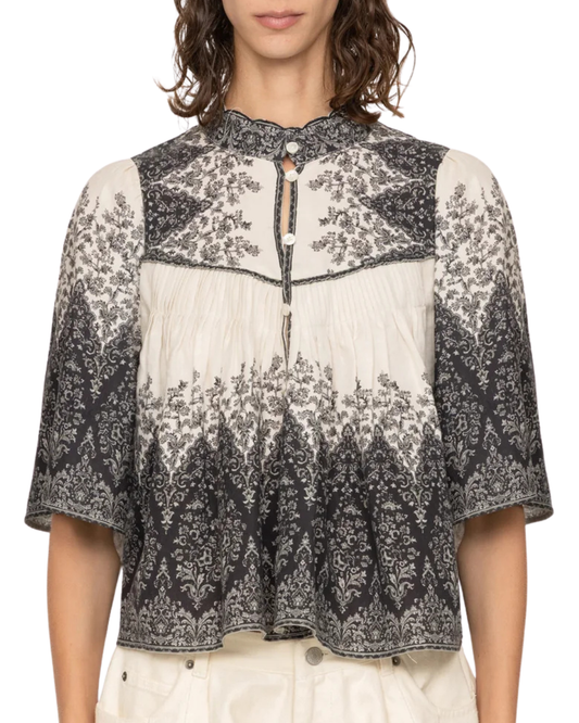 Hedra Print Blouse by Sea NY