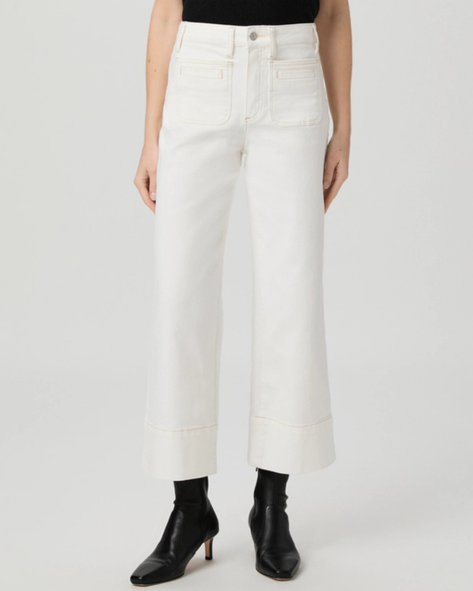 Paige Anessa with Vintage Patch Pockets in Toasted Ecru by PAIGE