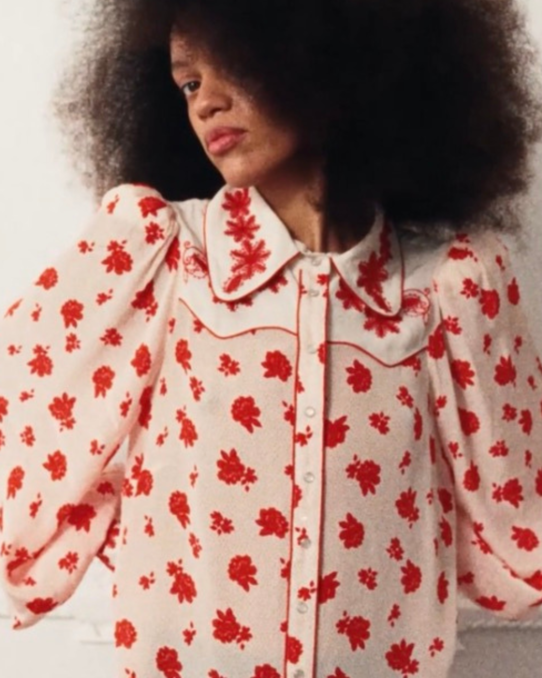 Limited Edition Vivienne Blouse by Queens of Archive
