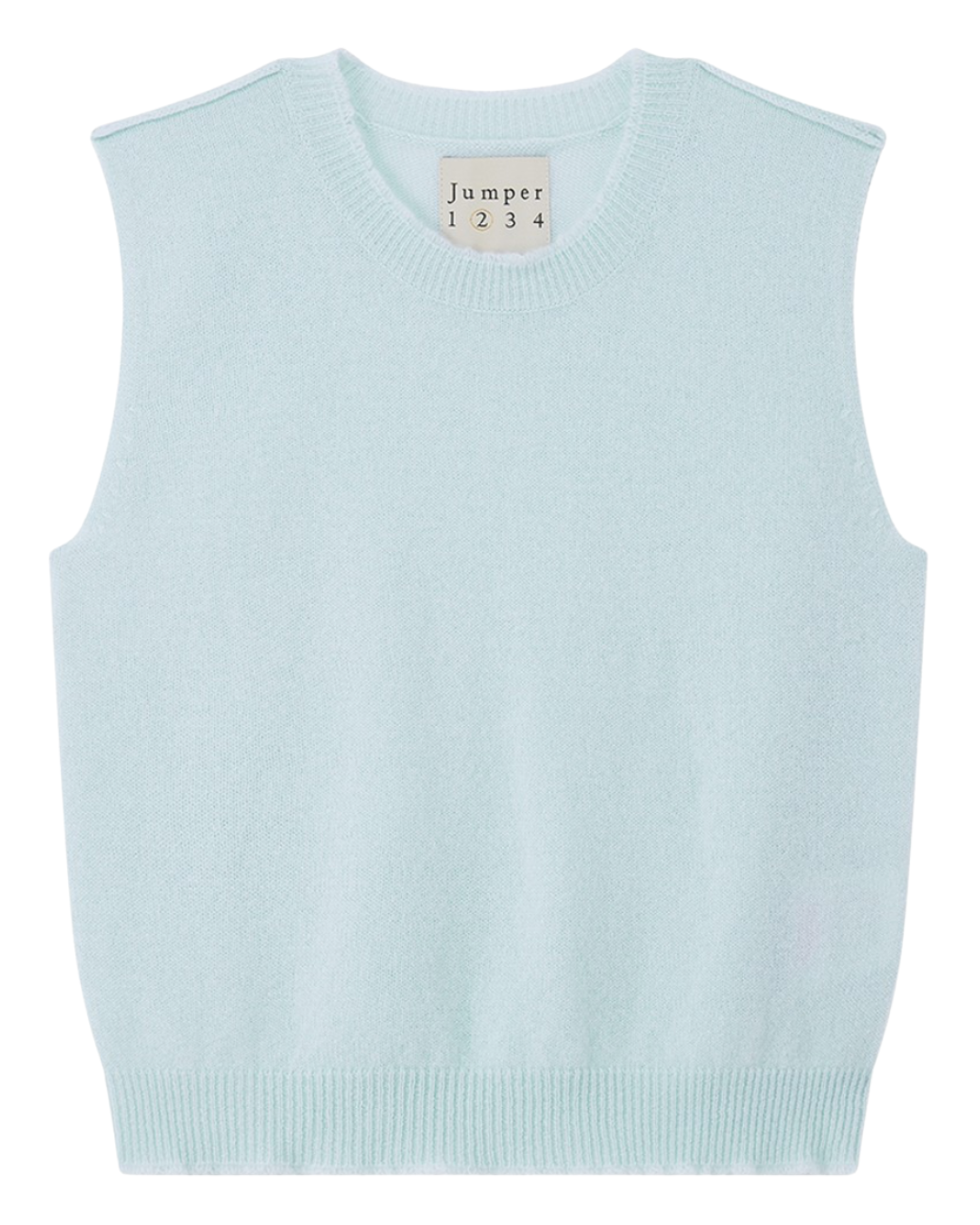 Distressed Tank in Pale Blue by Jumper 1234
