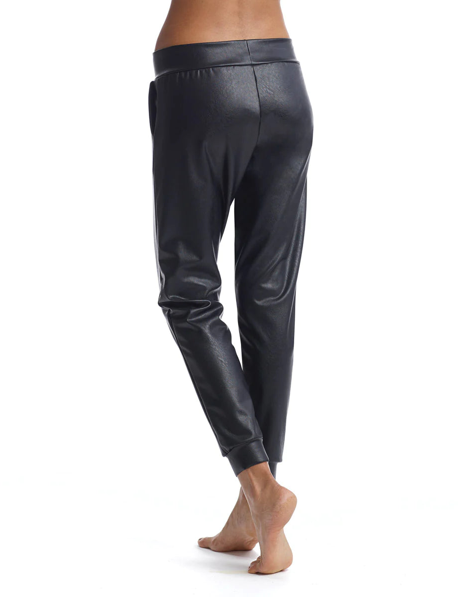 Faux Leather Jogger by Commando
