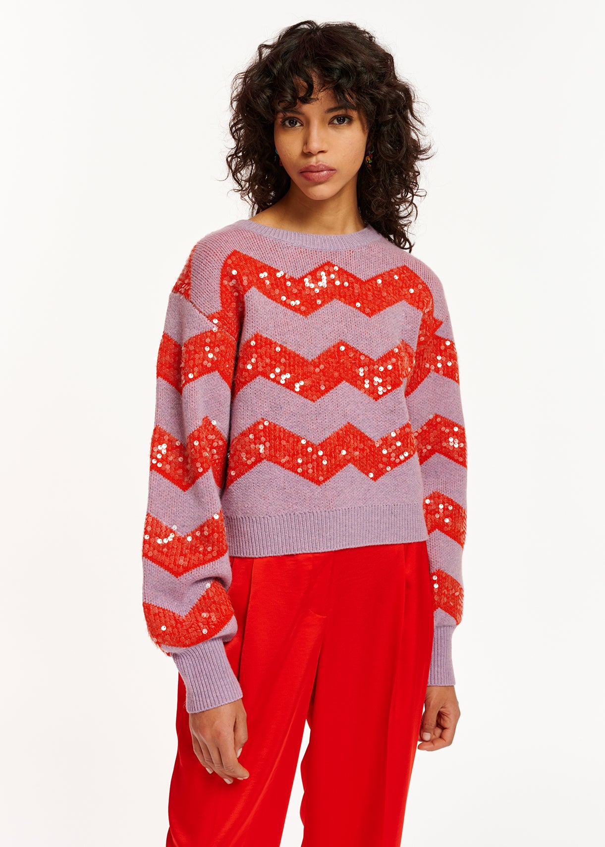 Sequin pullover hotsell