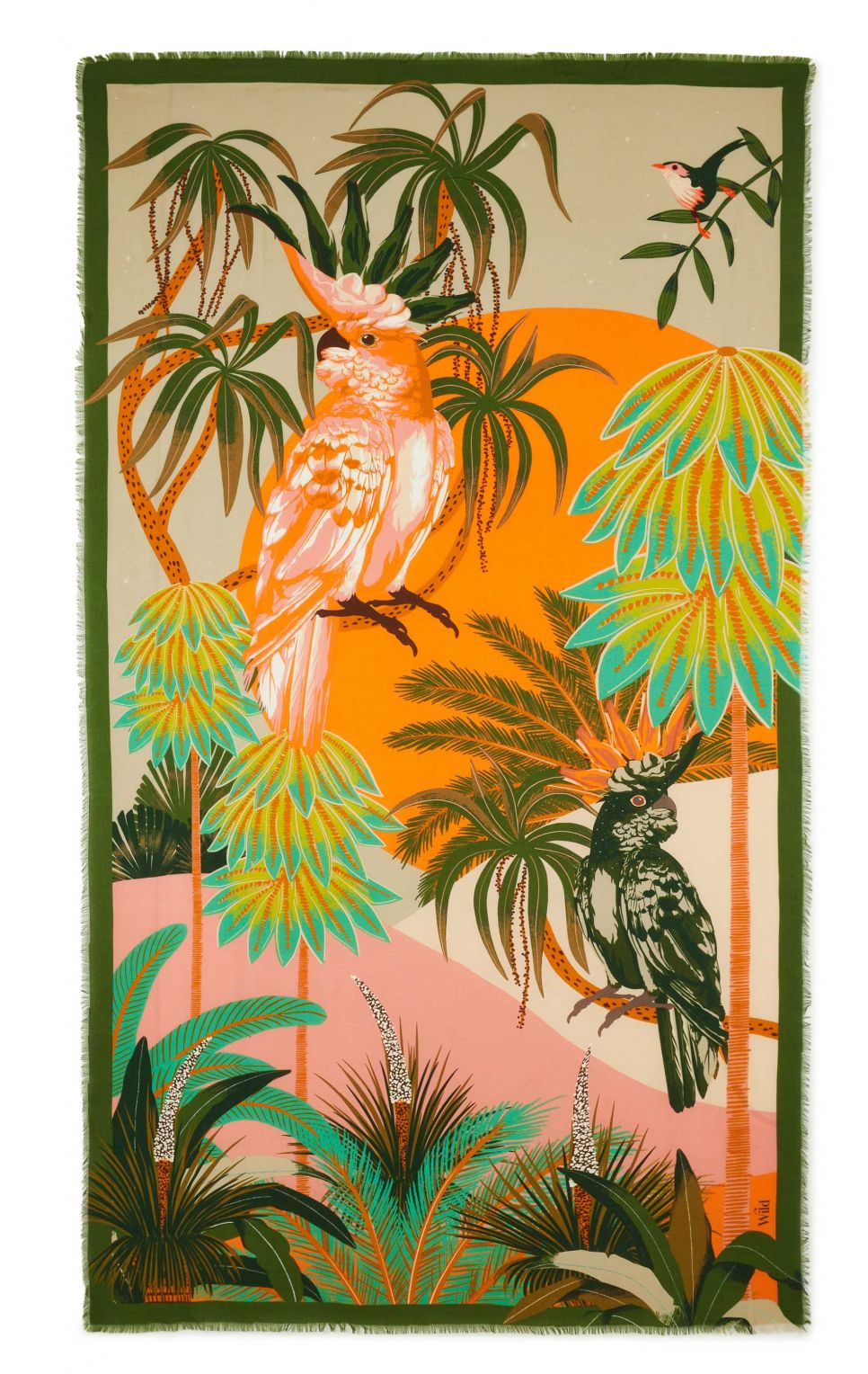 Pareo Sandy Paradise Sarong/Dress in Green by Wild