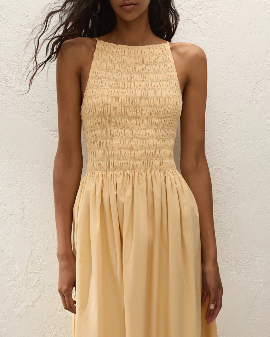 Laia Maxi Dress in Daffodil by Faithfull the Brand
