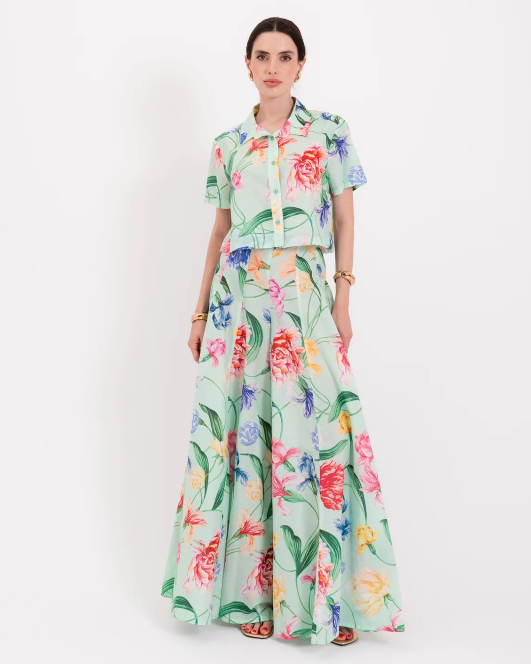 Debby Trousers in Verte by LAVI Couture