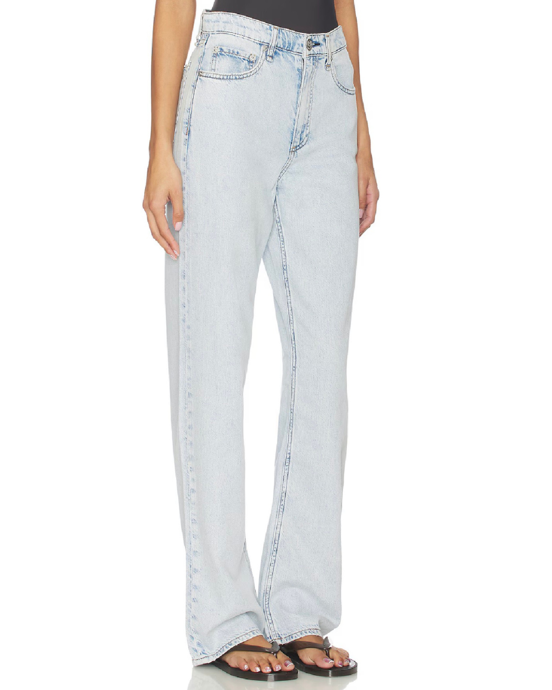 Shea Featherweight Relaxed Straight Jeans in Cliffside by Rag & Bone
