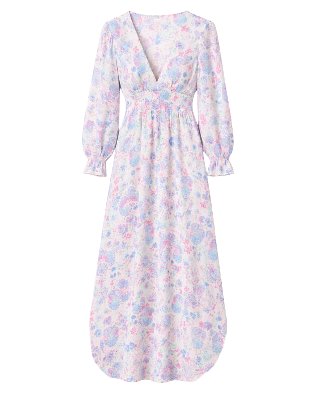 Mireta Dress in Cara Floral Cream by RIXO