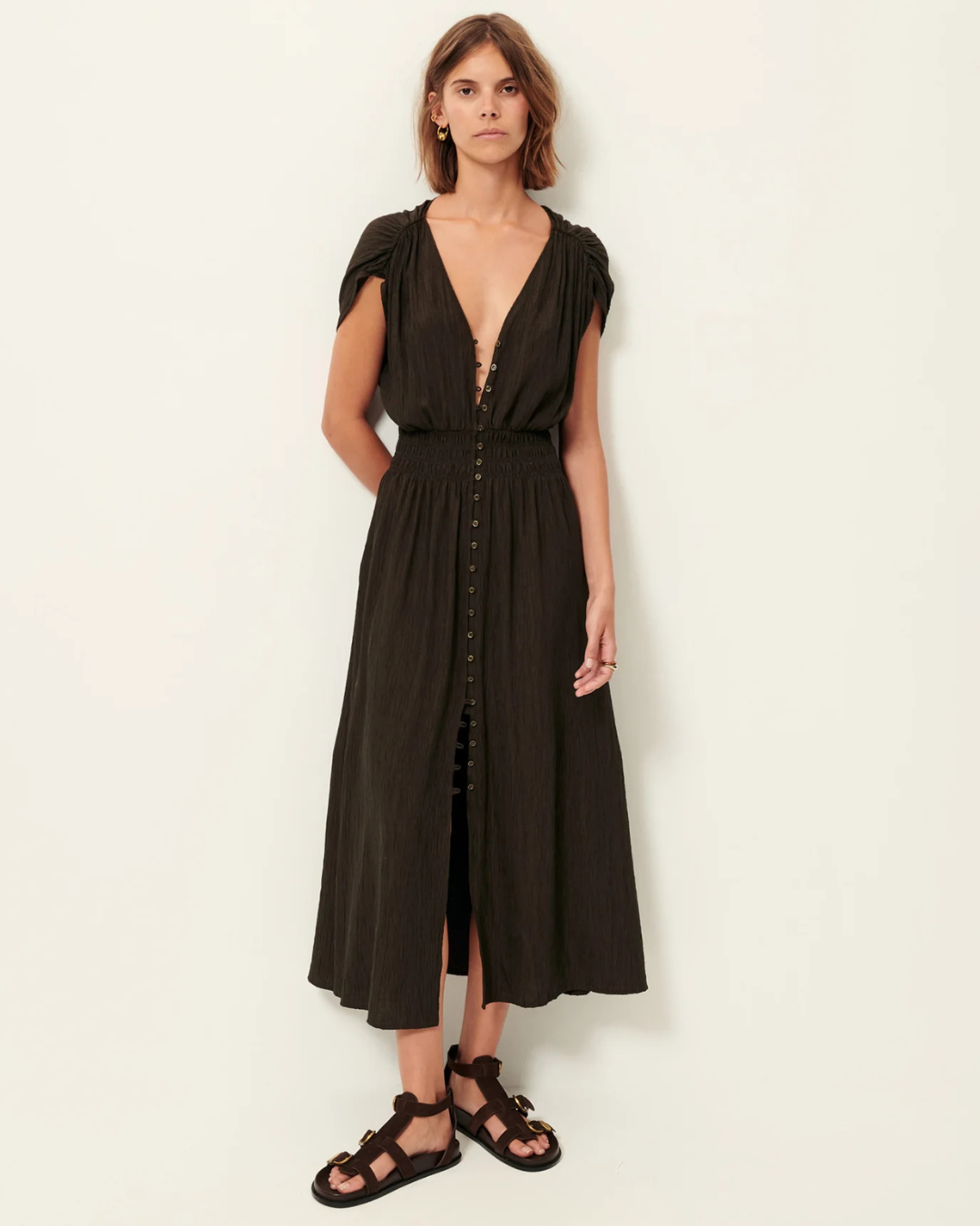 Galiane Dress in Umbra by Sessùn