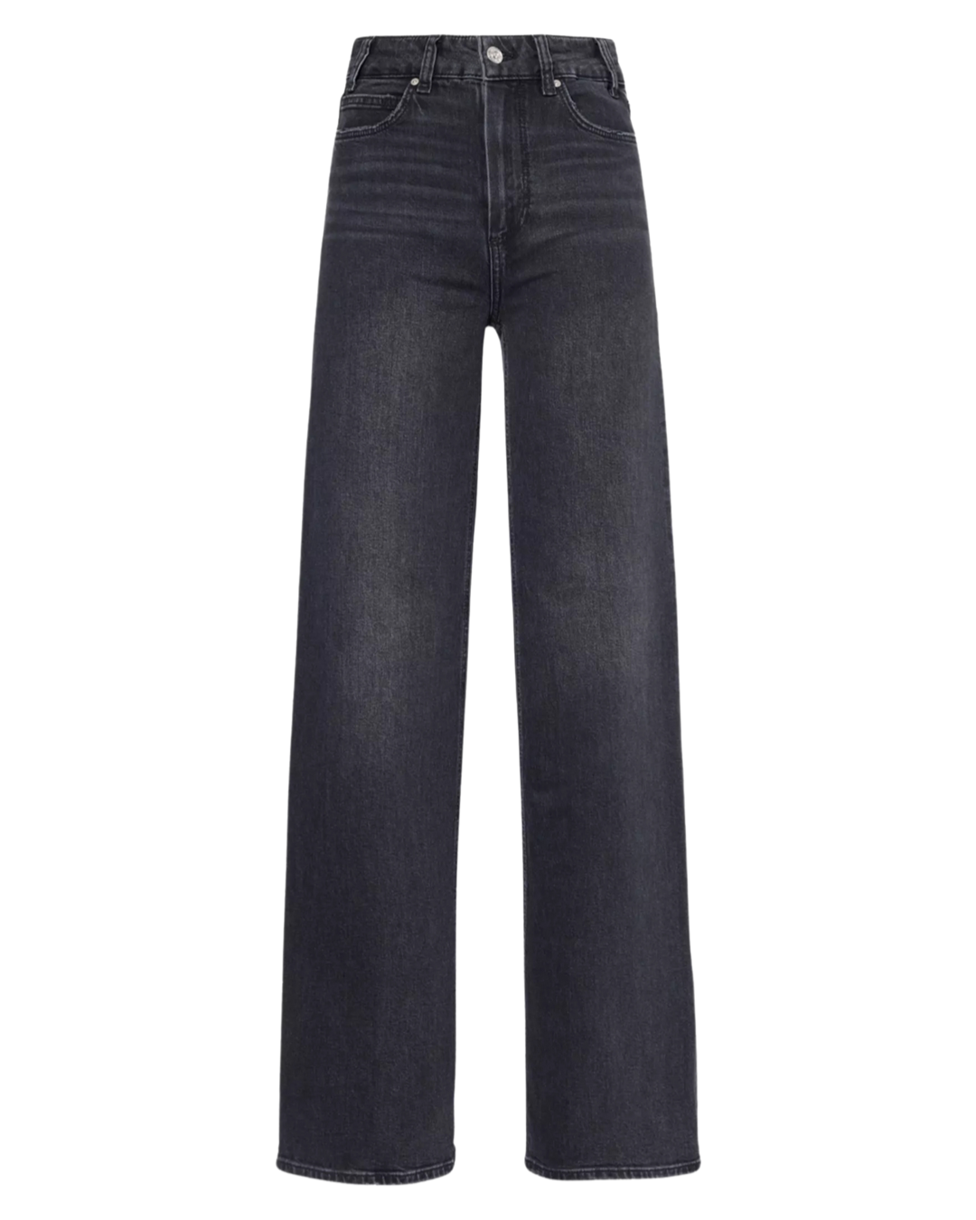 Sasha Jeans in Viper Distressed Black Denim by PAIGE