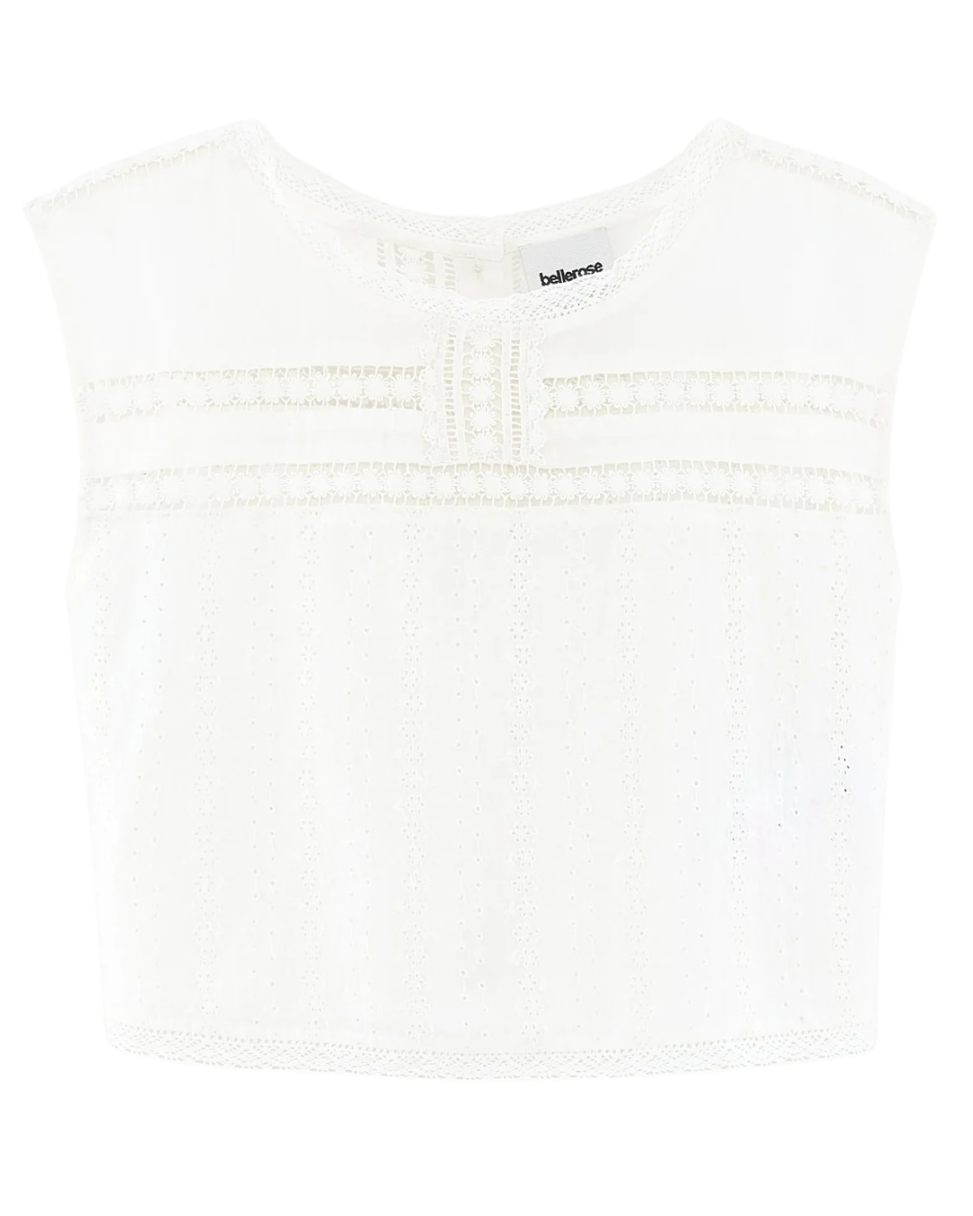 Donna Blouse in White by Bellerose