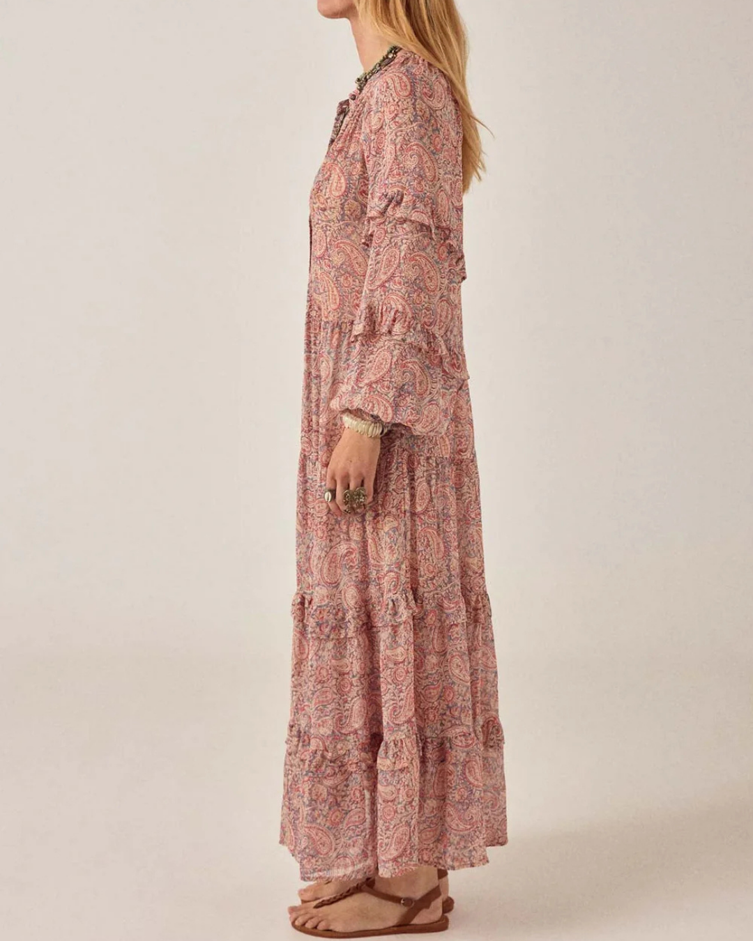 Paquita Dress in Wild Dust by Maison Hotel