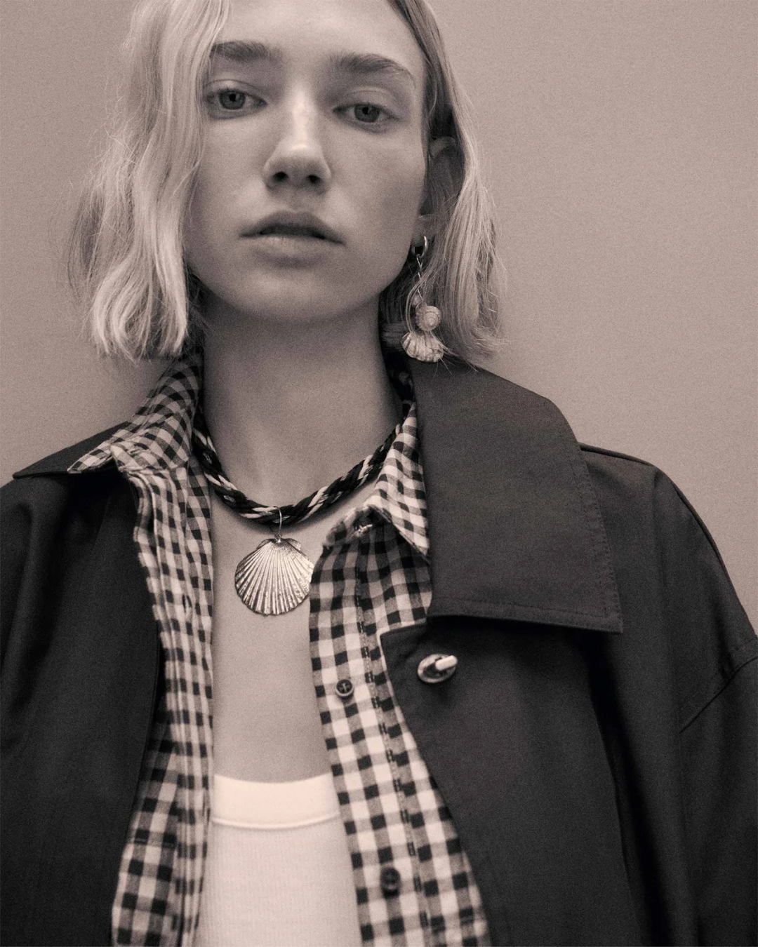 Florentina Shirt in Sandblack by Sessùn