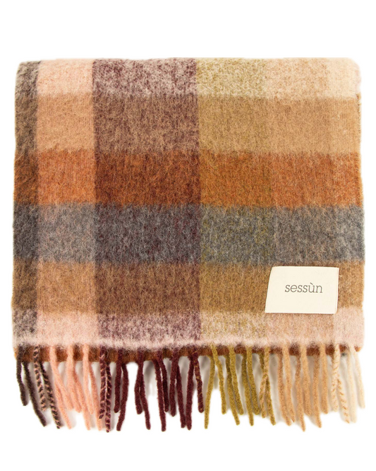 Lucio Scarf in Navyrust by Sessún