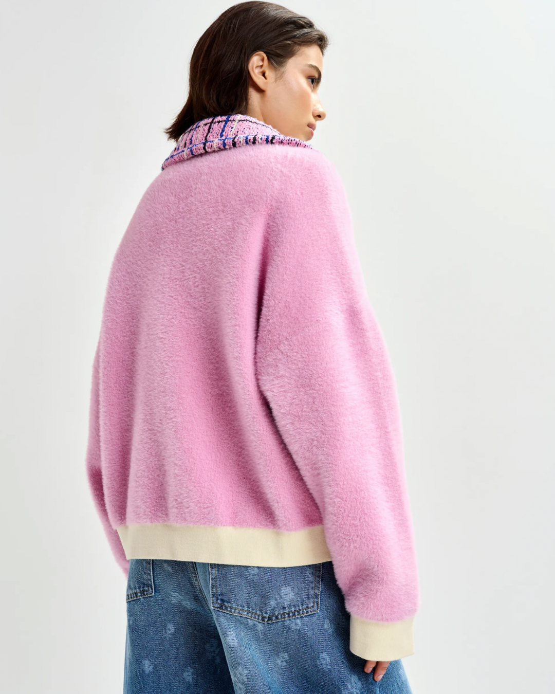 Joilu Knitted Jacket in Cotton Andy by Essentiel Antwerp