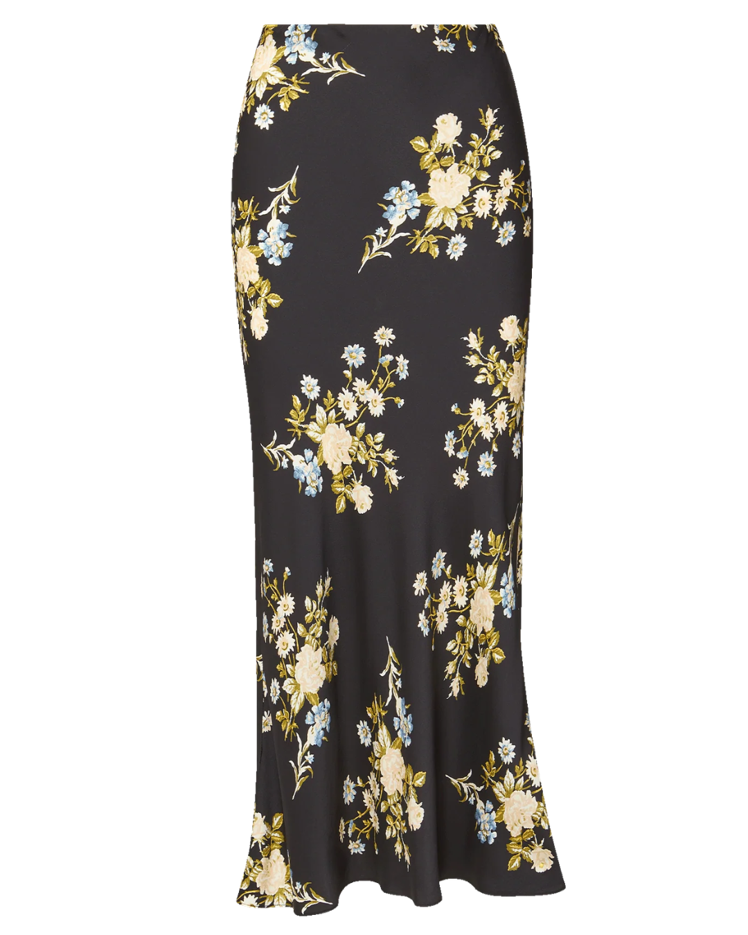 Clover Skirt in Black Multi by Veronica Beard