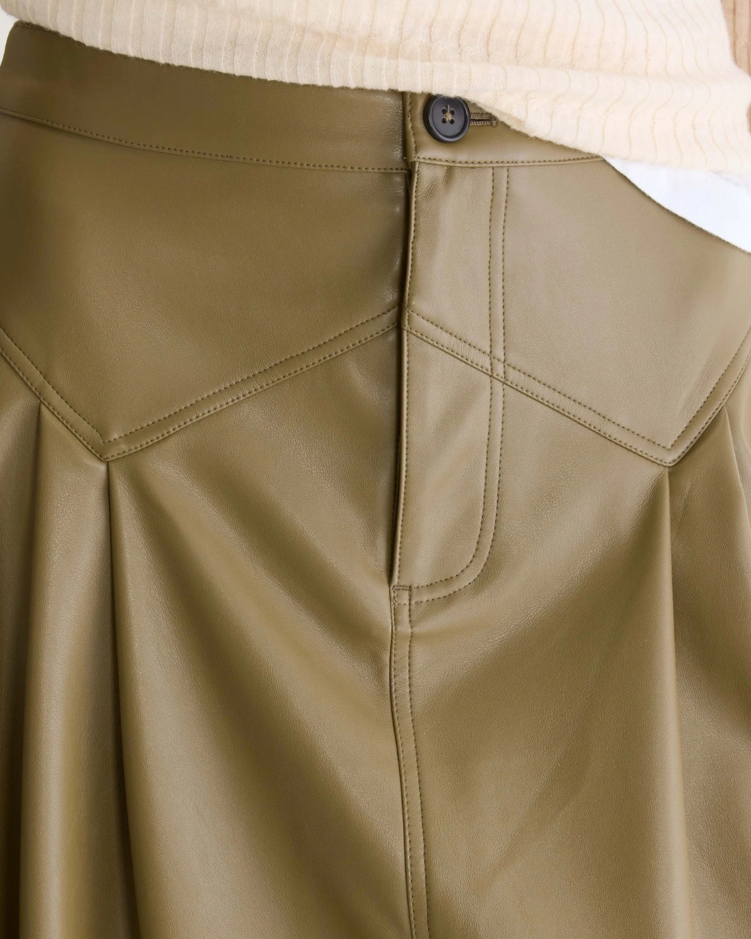 Gala Flared Midi Skirt in Dust by Bellerose