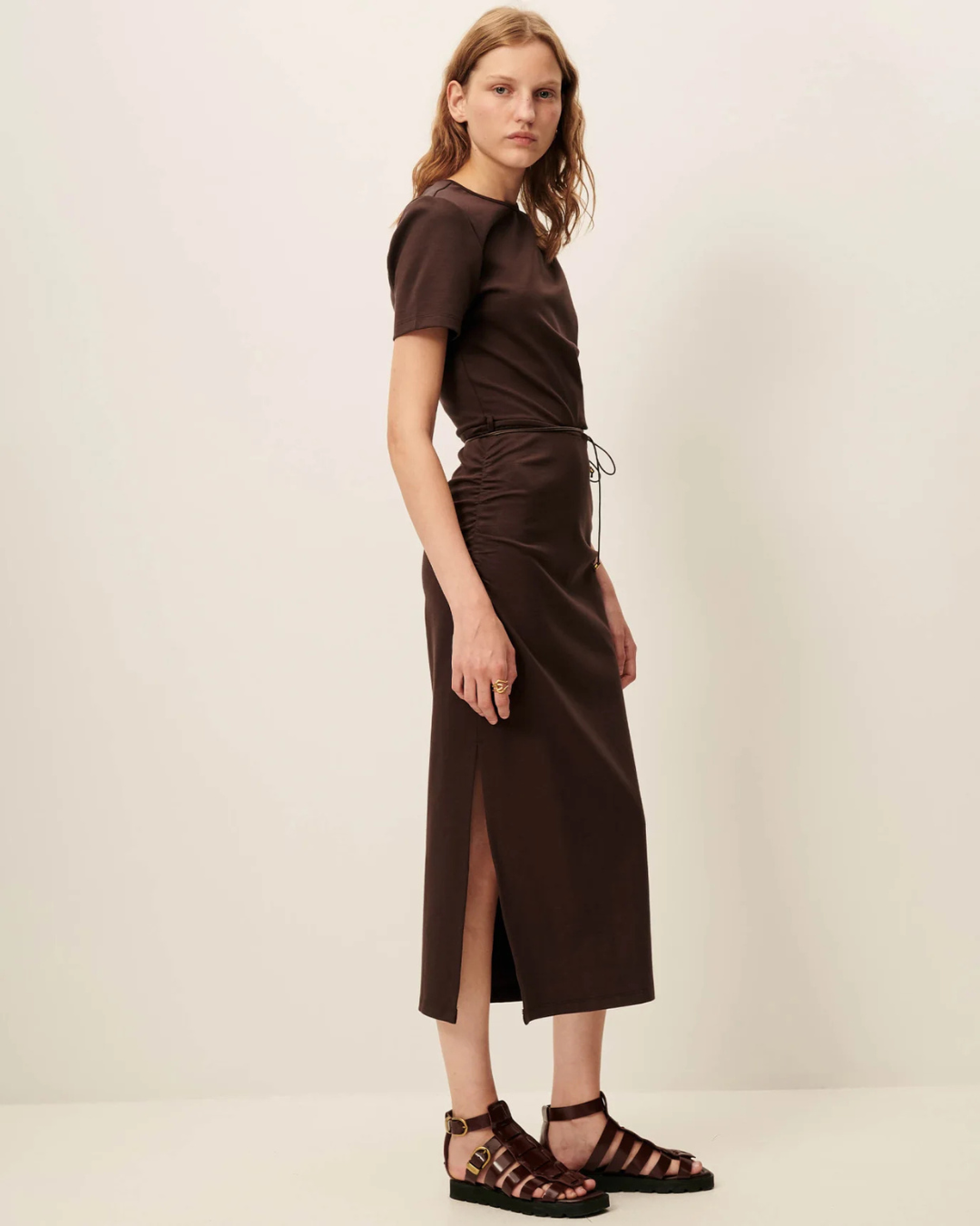 Vertigo Jewel Dress in Espresso by Sessùn