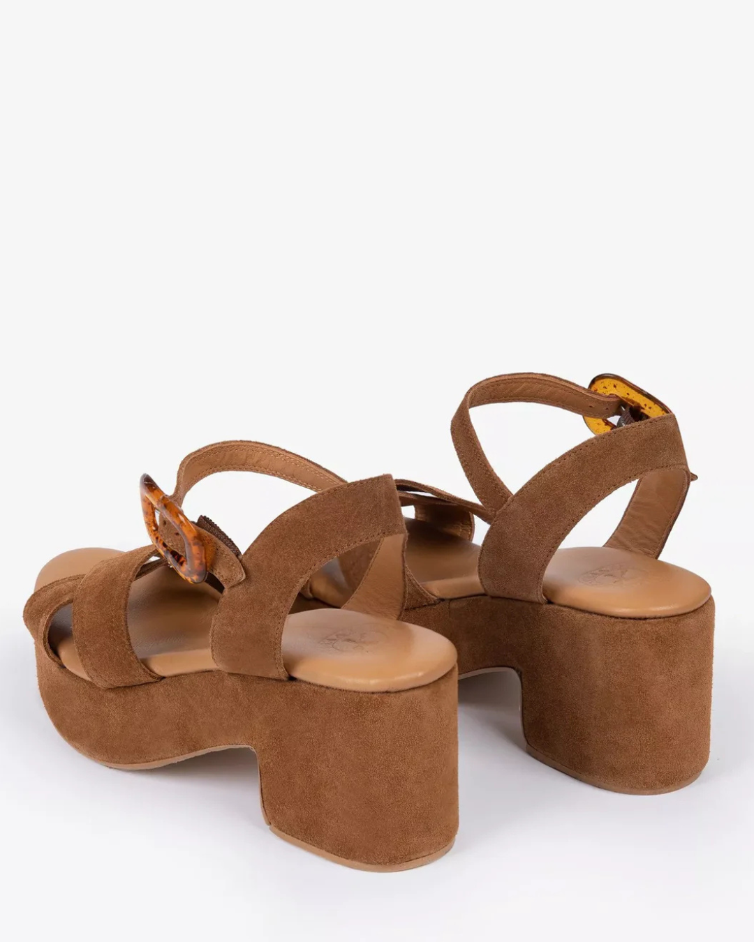 Bella Suede Sandal in Peat by Penelope Chilvers