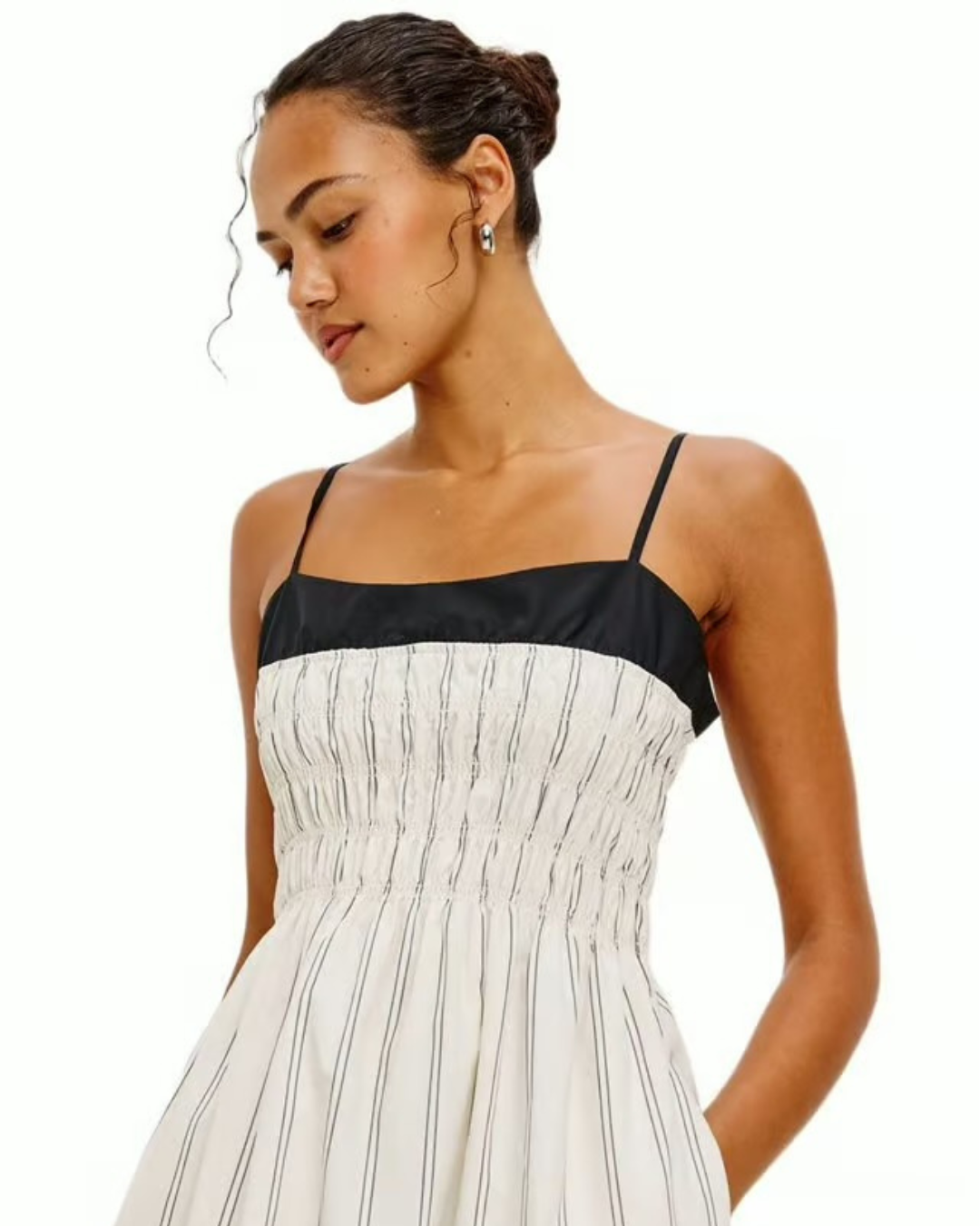 Primrose Dress in Palma Stripe by Rails