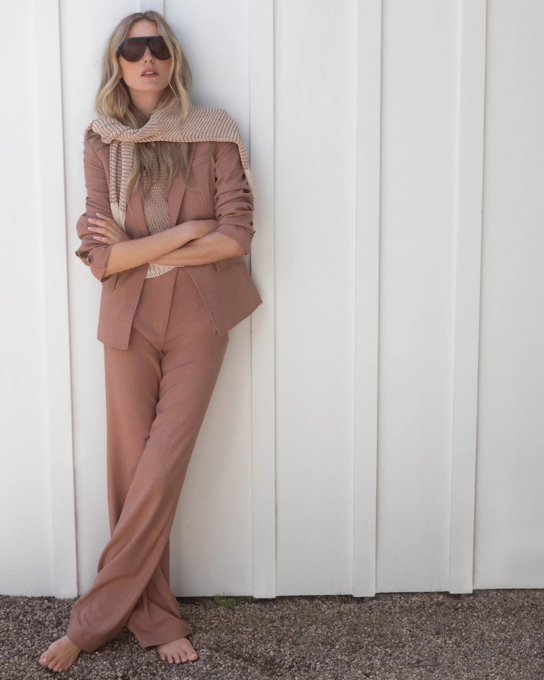 Jude Pant in Chai by Veronica Beard