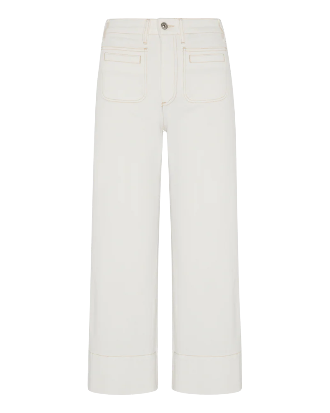 Paige Anessa with Vintage Patch Pockets in Toasted Ecru by PAIGE