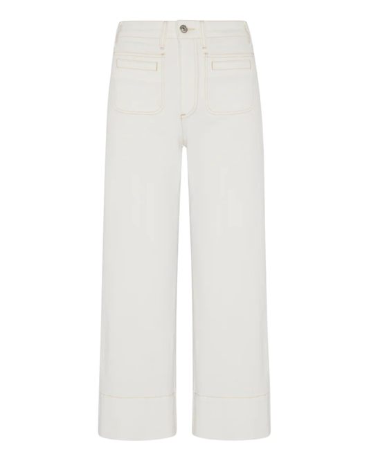 Paige Anessa with Vintage Patch Pockets in Toasted Ecru by PAIGE