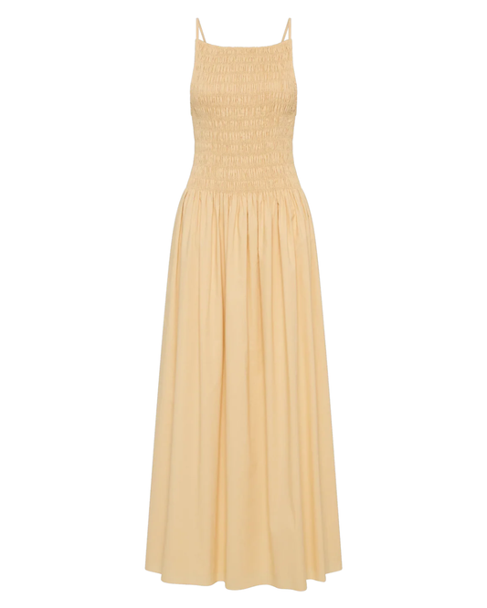 Laia Maxi Dress in Daffodil by Faithfull the Brand