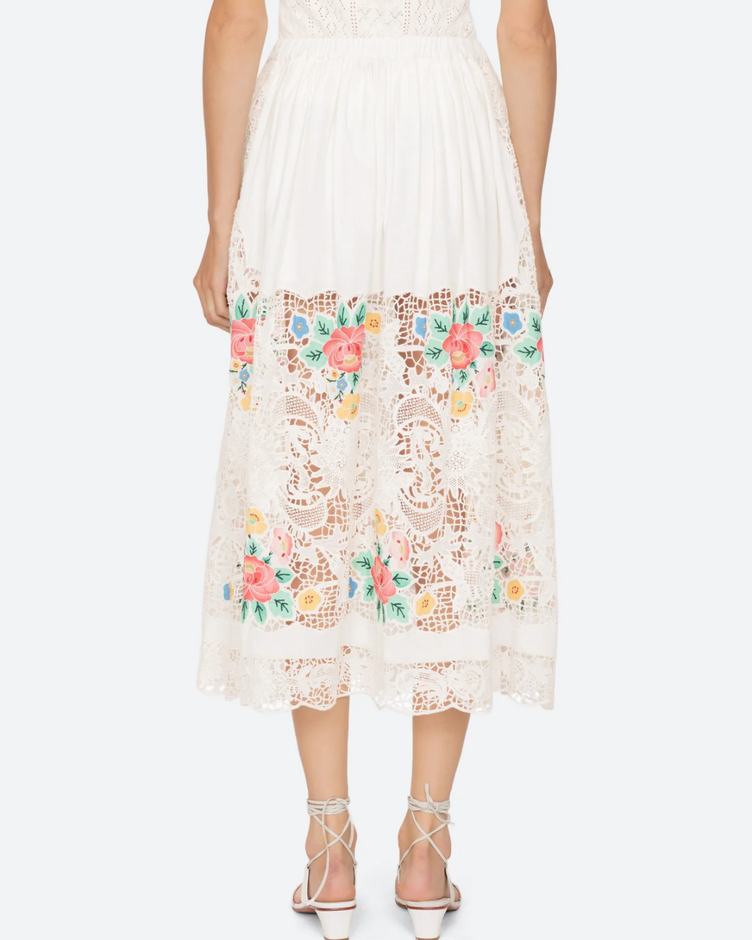 Astrid Embroidery Skirt by Sea NY