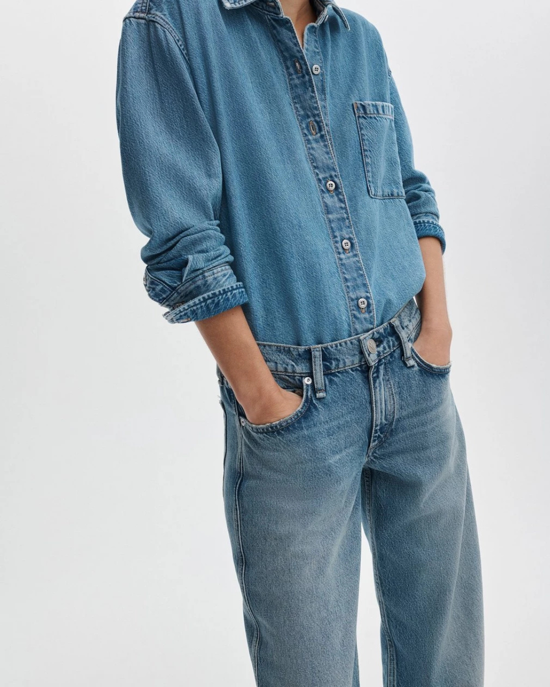 Saige Full Straight in Rosland by Rag & Bone