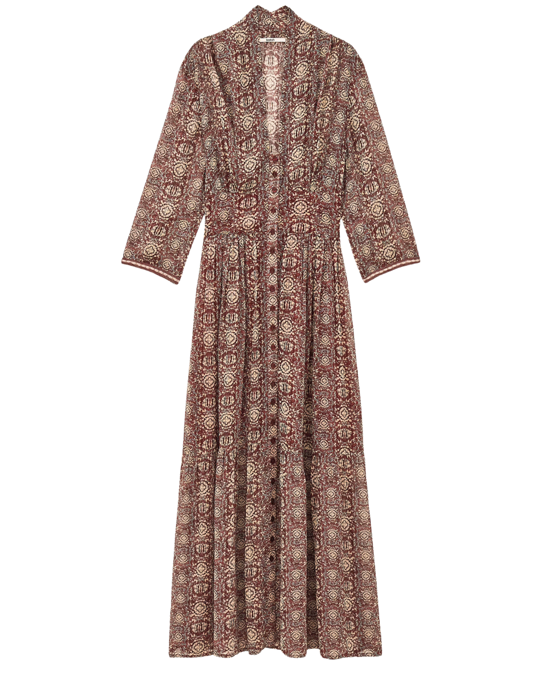 Dazzle Dress in Burgundy by BA&SH