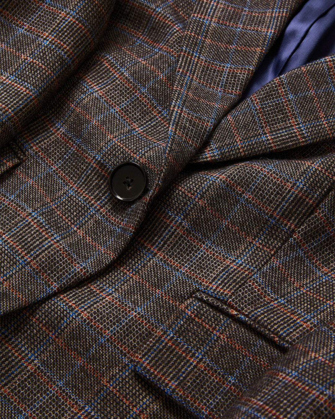 Tyra Plaid Dickey Jacket in Charcoal Grey by Veronica Beard