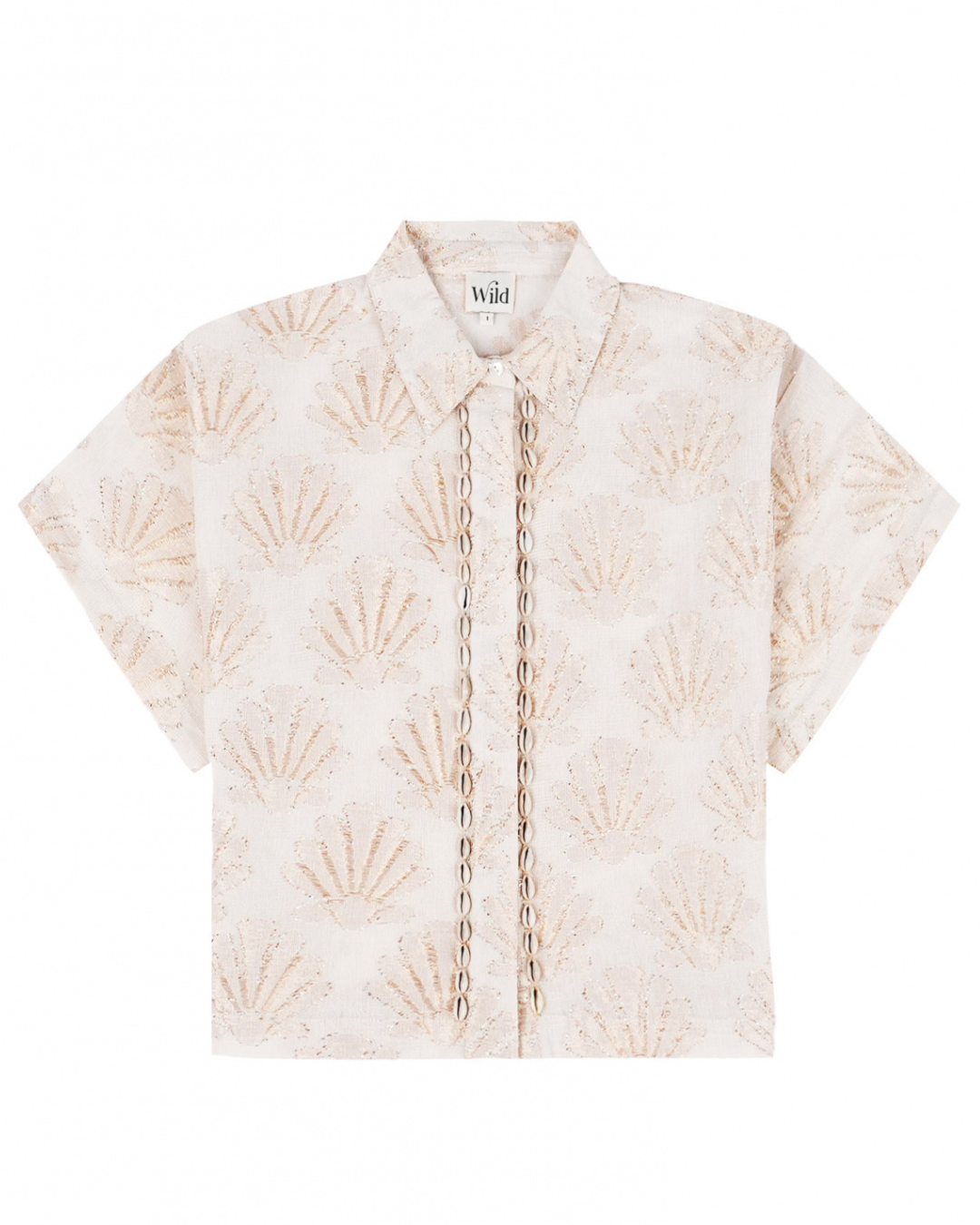 Dana Shirt in Ecru by Wild