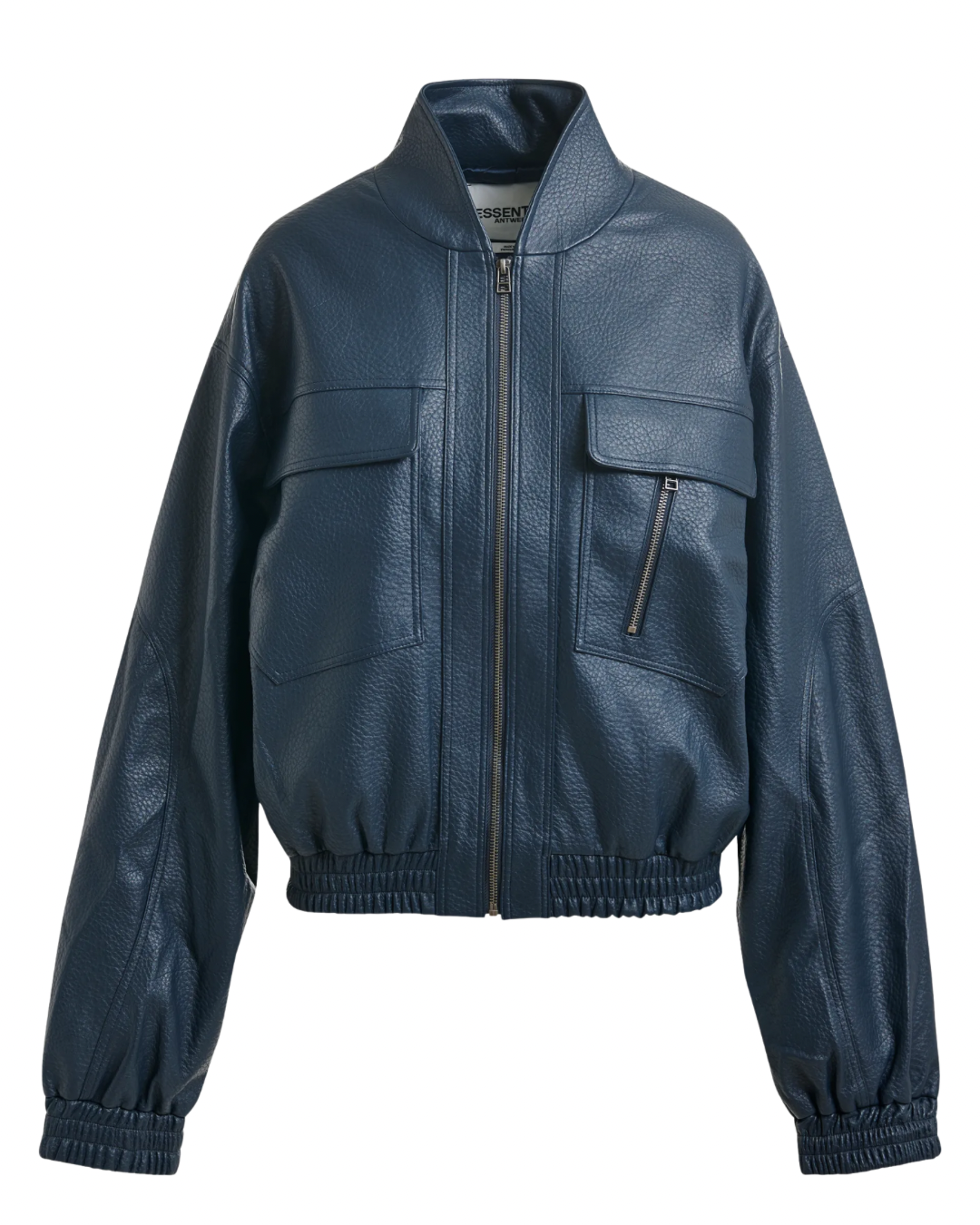 Jalapeno Oversized Bomber in Classic Navy by Essentiel Antwerp