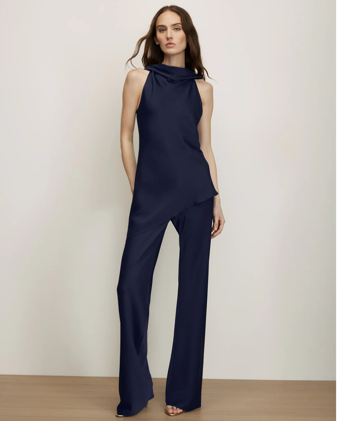 Radford Tunic Top in Navy by Veronica Beard