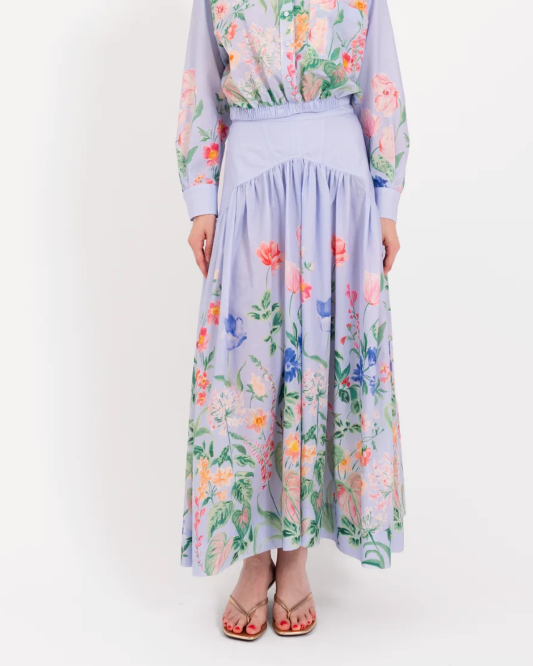 Marine Gonna Skirt by LAVI Couture