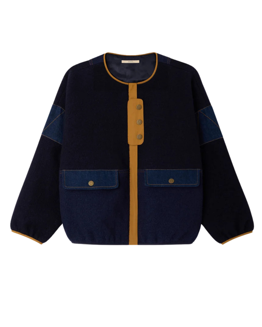 Cold Night Jacket in Indigo Mood by Sessùn