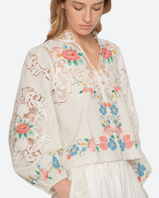 Astrid Long Sleeve Blouse by Sea NY
